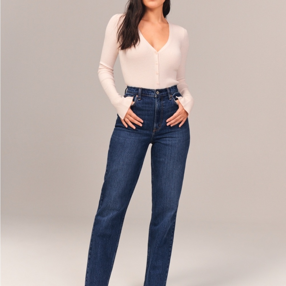 Curve Love Ultra High Rise 90s Straight Jean